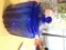 Cobalt blue candy dish