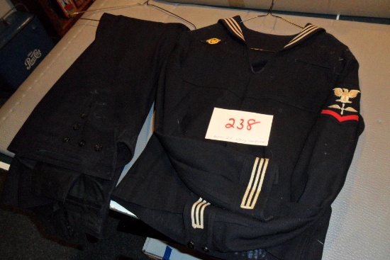 WWII Navy Jacket and Pants