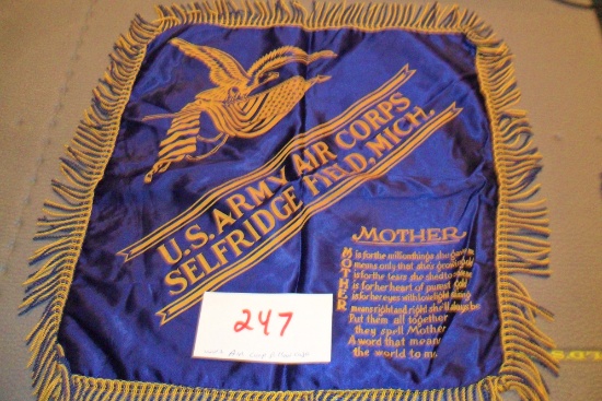WWII Air Corps Pillow Case