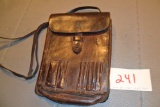 WWII Japanese leather map case