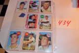 (8) 1969 Topps Baseball Cards