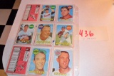 (8) 1969 Topps Baseball Cards