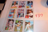 (9) Miscellaneous 1964-1984 Topps Baseball Cards
