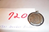 1921 Morgan Dollar Pendant