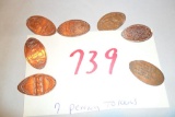 7 Penny Tokens