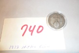 3rd Reich Hitler WWII 1938 Coin