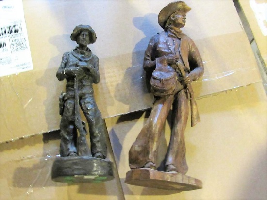 Wooden Cowboy Figurines