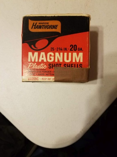 Wards Hawthorn 20 Ga. Magnum Shells