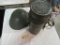 Cold War East German Helmet and Canteen