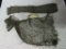 WWII Named Combat Web Belt & US Army Helmet Netting