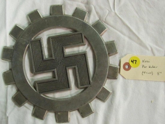 Nazi Pot Holder (Trivet) 8"