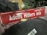 Adolf Hitler Street Sign