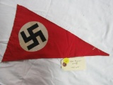 Nazi Pennant WWII 14 1/2