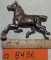Nickel Plated Cast Iron Horse