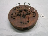 Old Round Wood Mouse Trap, choker style