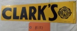 Clarks Hybrids Spinner Sign