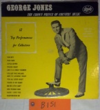 George Jones Autographed Album