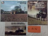 3 PC. John Deere Tractor Brochure