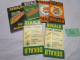6 Old DeKalb Seed Corn Pocket Notebooks