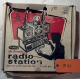 Remco Toy Electronic Radio Station