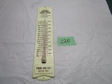 Bargmann Corner Service Metal Thermometer