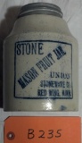 Union Red Wing 1 Qt. Crock Canning Jar