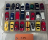 48 Die Cast Toy Cars w/case