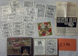Parker Brothers Touring Automobile Card Game