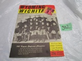 1966 Wichita Kansas Shockers vs. Wyoming Cowboys Football  Program