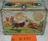 1962 Lassie Lunchbox, no handle