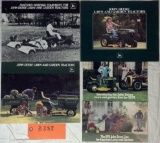 5 JD Lawn/Garden Tractor Brochures