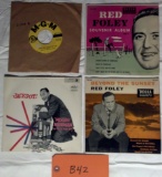 4 Vintage 45 RPM Records