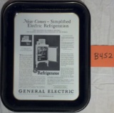 1927-1977 GE Refrigerator Advert. Tray