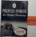 Case Series B Tractor Book