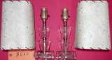 Pair of Retro Lamps with Shades