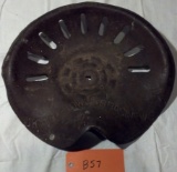 Pressed Steel Implement Seat, 16