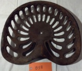 Cast Iron Implement Seat, 17.5