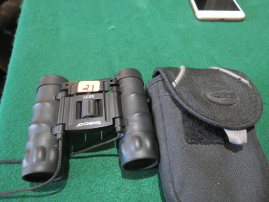 8X21 Tasco binoculars