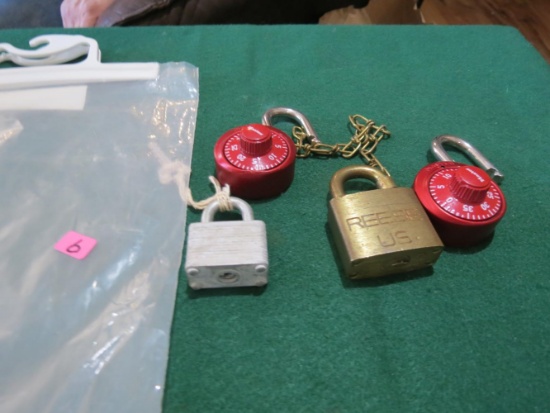 (4) pad locks