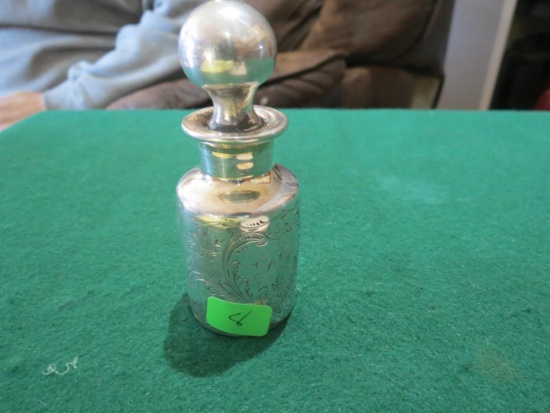 Sterling perfume bottle