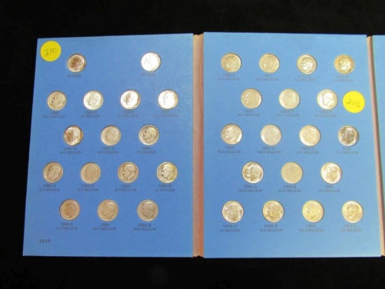 BOOK OF ROOSEVELT DIMES 1946-1964