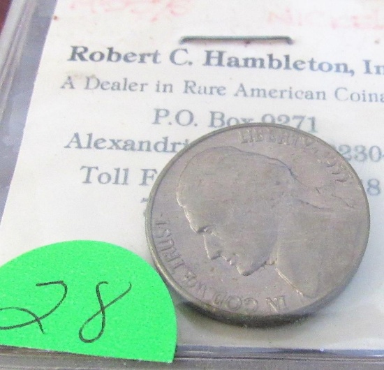 1955-D/S Jefferson Nickel
