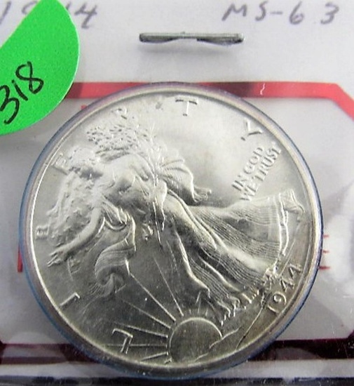 1944 Walking Liberty Half Dollar