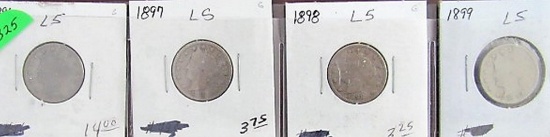 1896-1899 Liberty Nickels