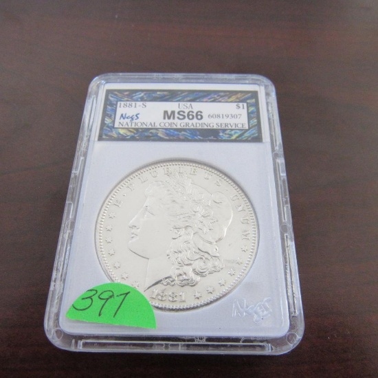 1881-S Morgan Dollar