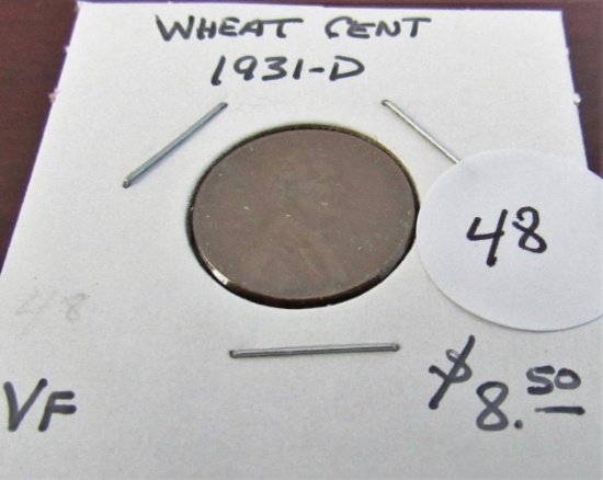 1931-D Wheat Cent