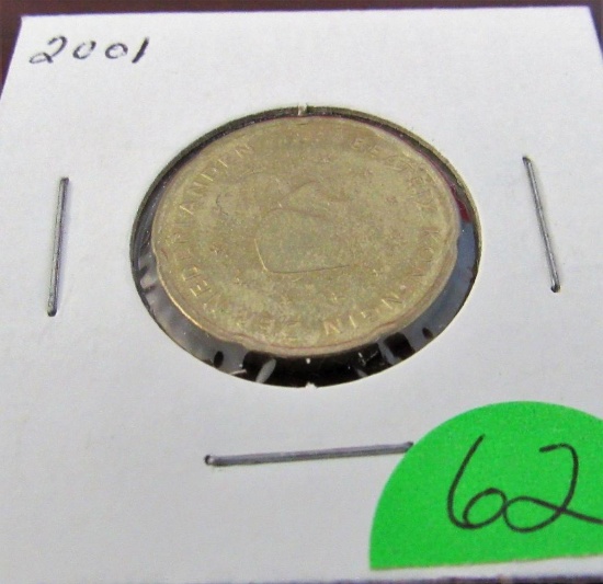 2001 20 Euro Coin