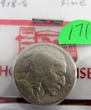 1918-S Buffalo Nickel