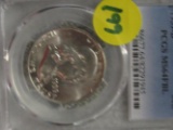 1959D FRANKLIN HALF PCGS MS64FBL