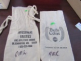 2 Coin Bags